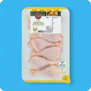MEINE METZGEREI Hähnchen-Unterkeulen, Haltungsform 2: Stallhaltung Plus²
