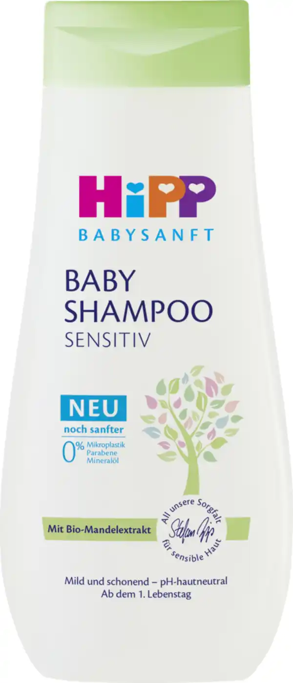 Bild 1 von HiPP Babysanft Baby Shampoo sensitiv, 200 ml