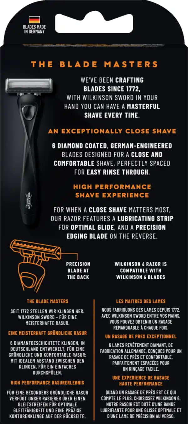 Bild 4 von Wilkinson Sword 6 High-Performance Rasierer