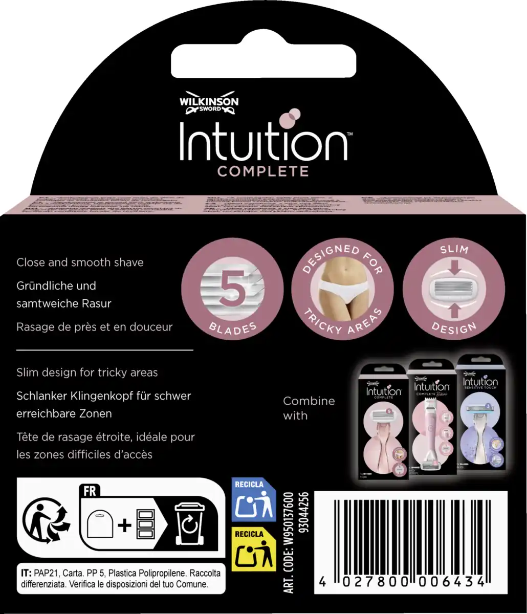 Bild 2 von Wilkinson Sword Intuition Complete 4+1