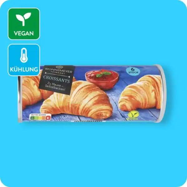 Bild 1 von WONNEMEYER Frühstücksbackwaren, Croissants