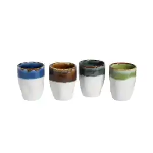Kaffeebecher Squeezy, Cascade, 4-tlg.