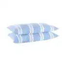 Bild 1 von Leinen Mix Kissenbezug, 2er Set, hellblau