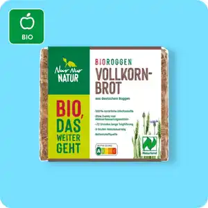 NUR NUR NATUR Bio-Roggenvollkornbrot