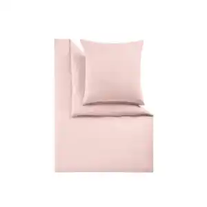 Leinen Mix Bettwäsche, rosa