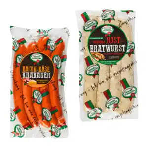 BÖRNER EISENACHER Rostbratwurst / Krakauer
