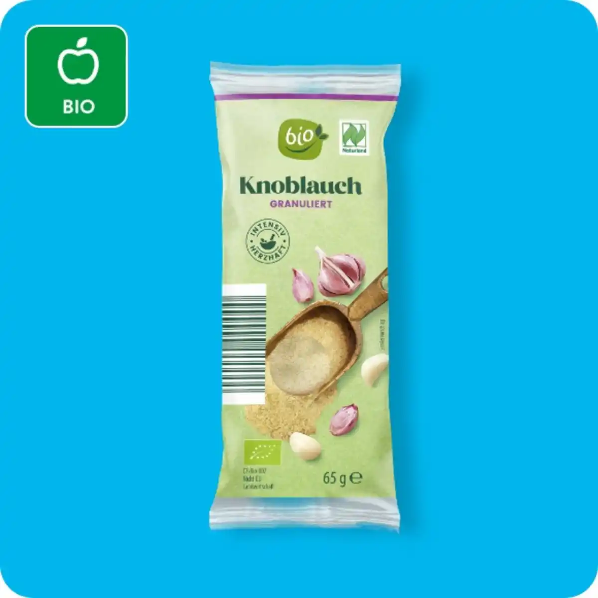 Bild 1 von BIO Bio-Gewürze im Nachfüllbeutel, Knoblauch