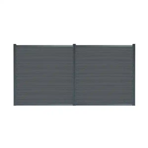 Bild 1 von WPC Sichtschutzzaun Callado Premium - 2x Element + 3x Pfosten 185x 180