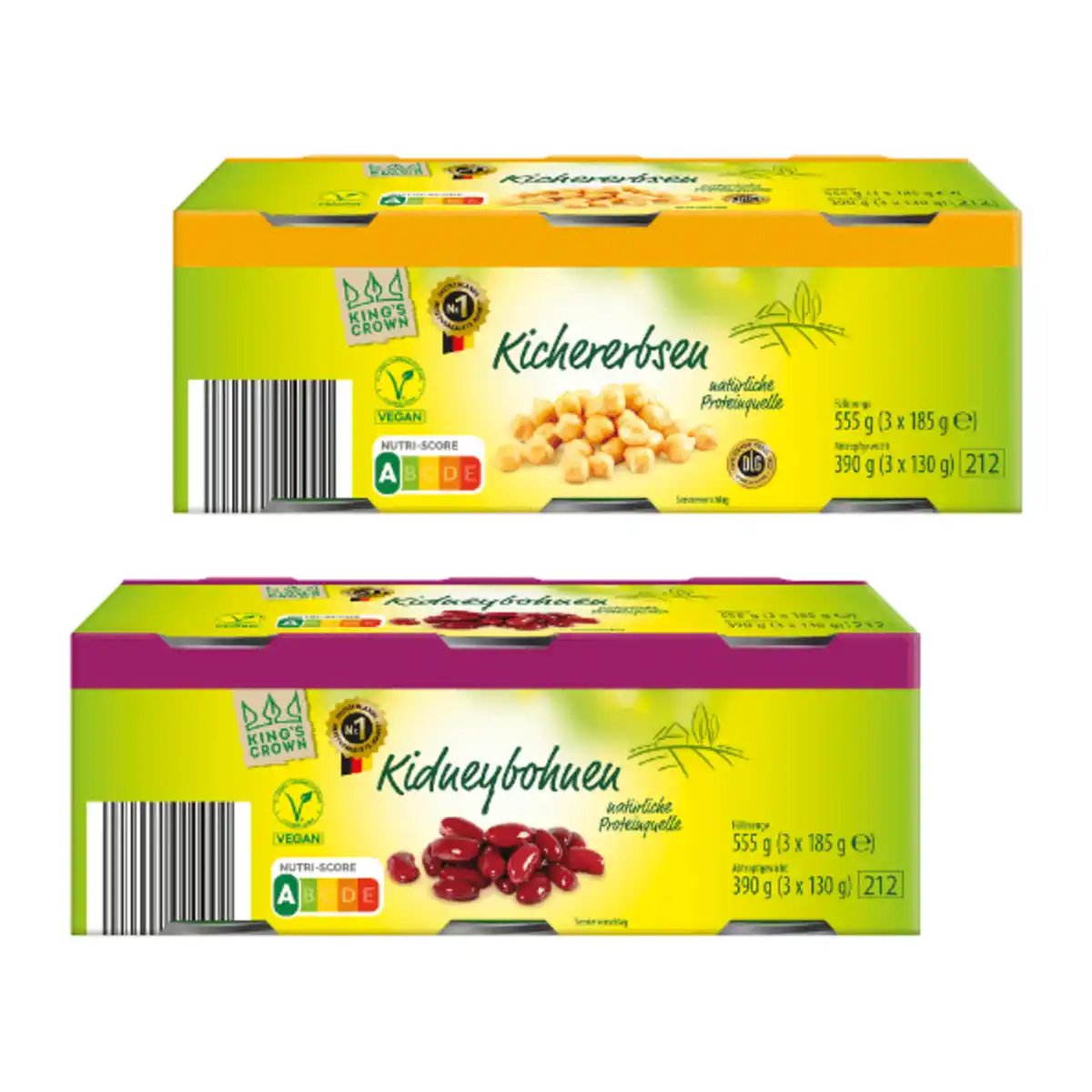 Bild 1 von KING’S CROWN Hülsenfrüchte 185g