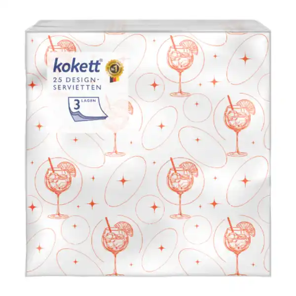 Bild 3 von KOKETT Partyservietten