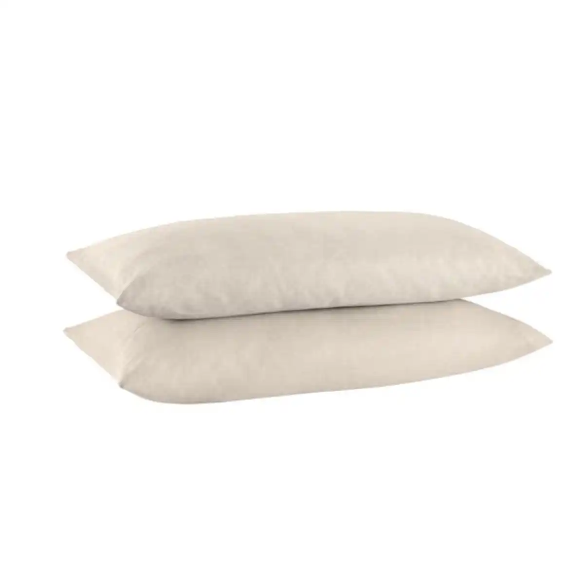 Bild 1 von Leinen Mix Kissenbezug, 2er Set, hellgrau