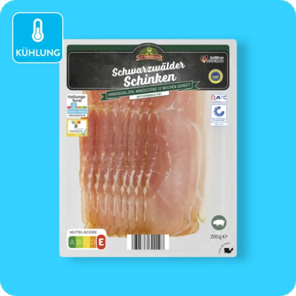 Bild 1 von GUT DREI EICHEN Schwarzwälder Schinken, Handgesalzen