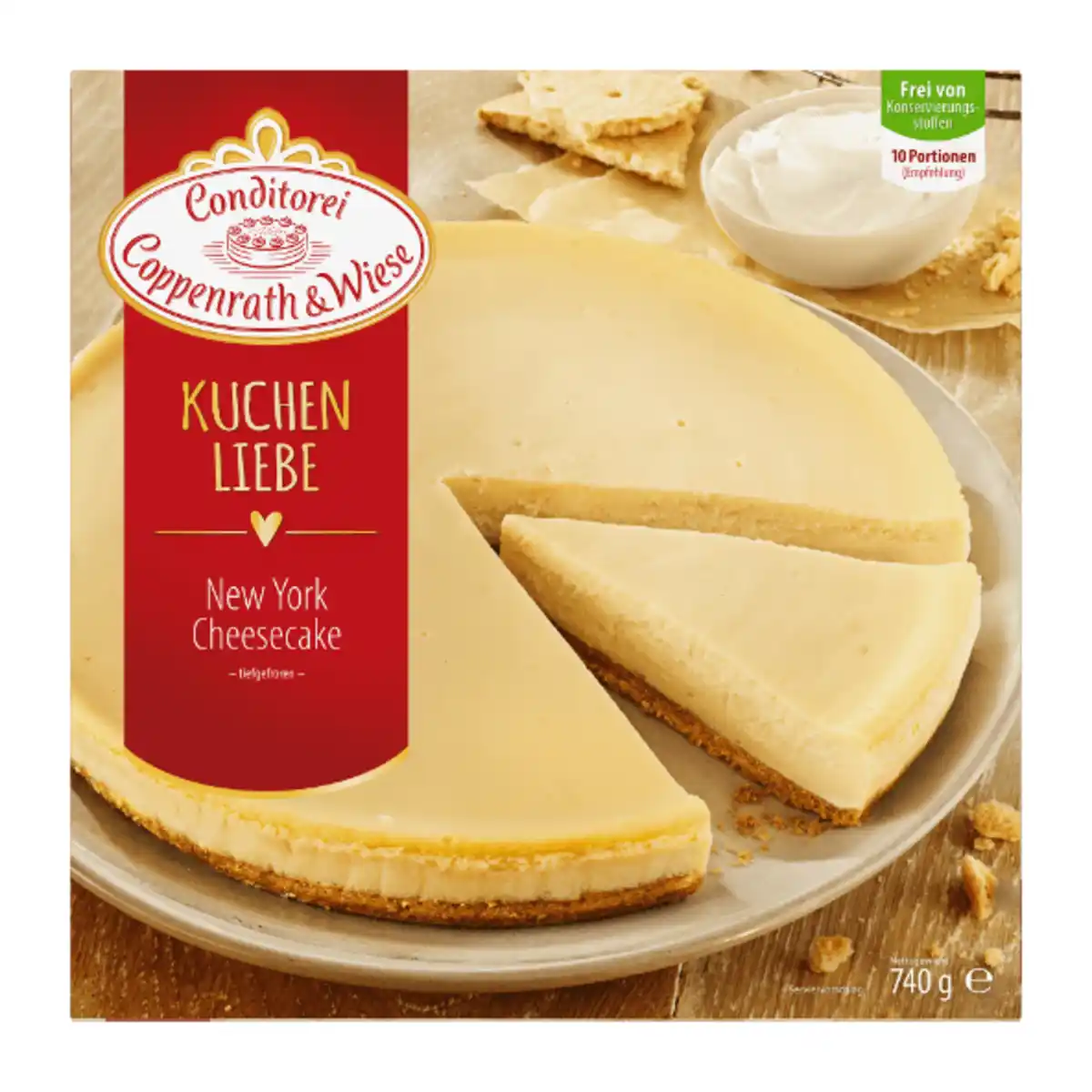 Bild 1 von COPPENRATH & WIESE Kuchenliebe New York Cheesecake 740g