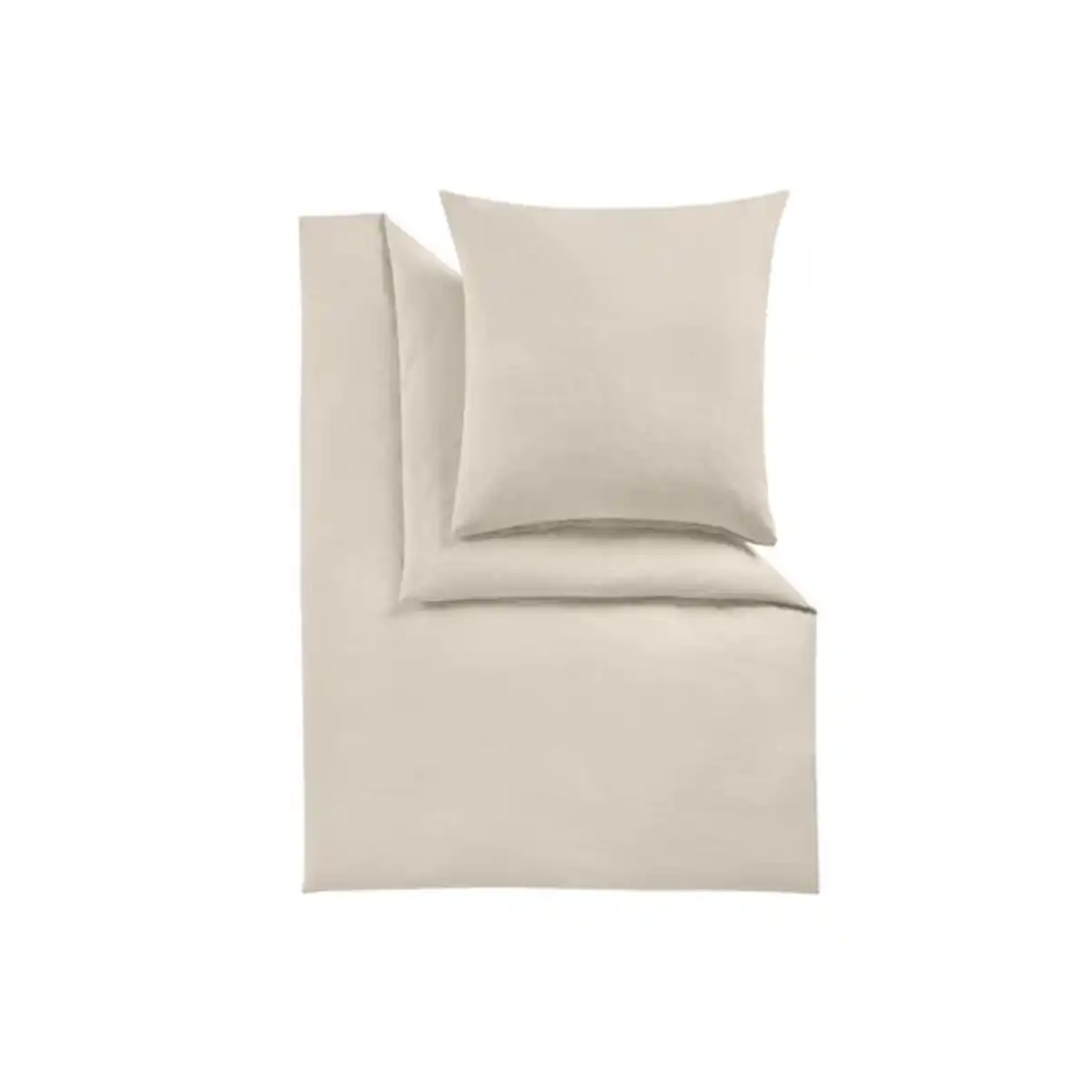 Bild 1 von Leinen Mix Bettwäsche, hellgrau