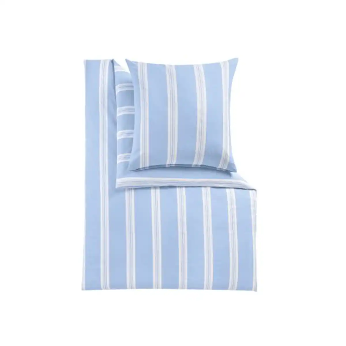 Bild 1 von Leinen Mix Bettwäsche, hellblau