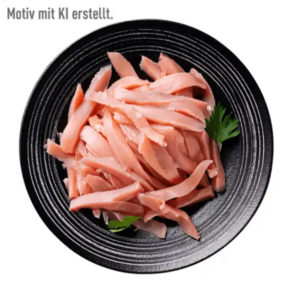 Bild 1 von MEINE METZGEREI Hähnchen-Geschnetzeltes 400g