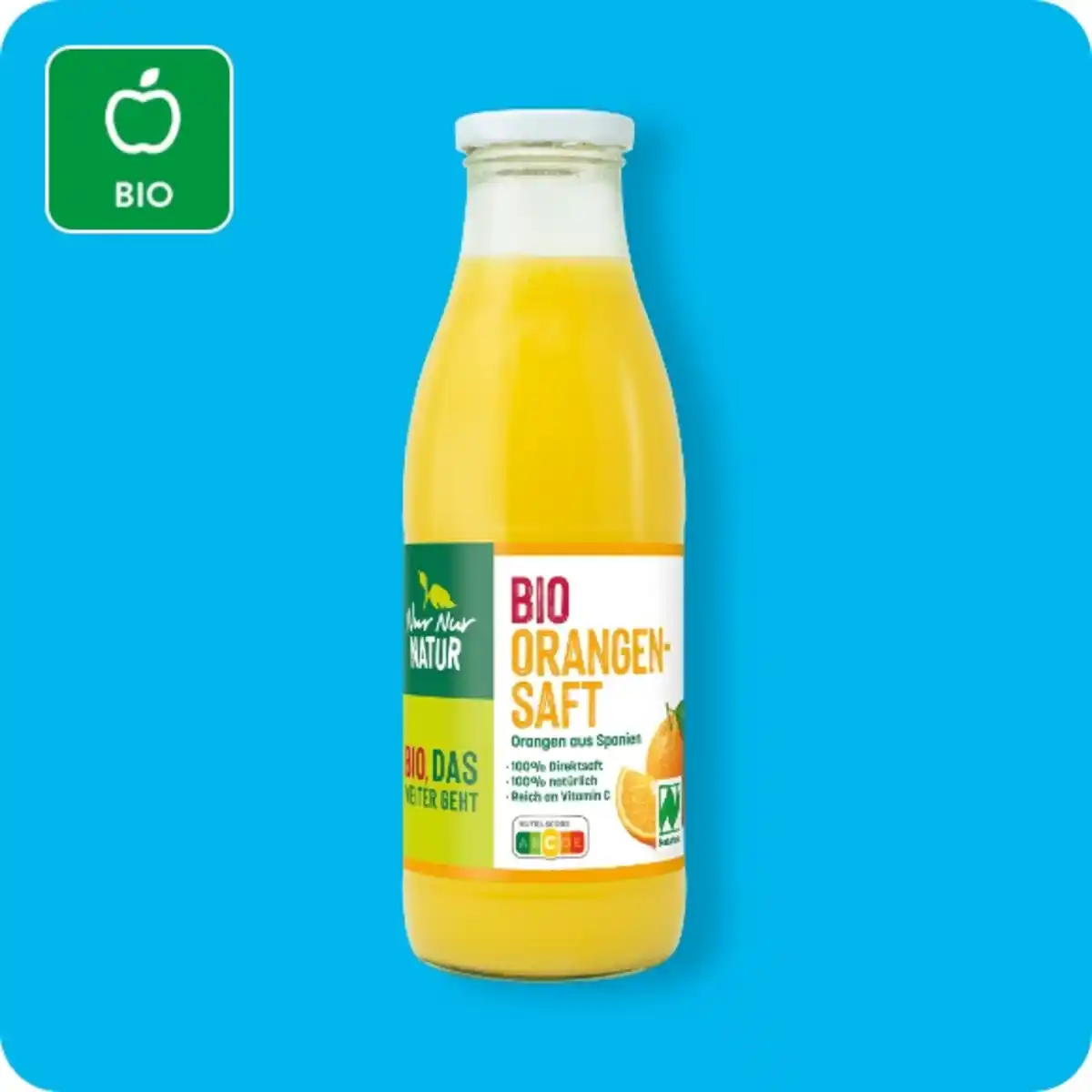 Bild 1 von NUR NUR NATUR Bio-Orangendirektsaft³