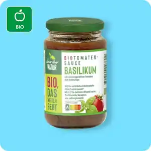 NUR NUR NATUR Bio-Tomatensauce, Verschiedene Sorten
