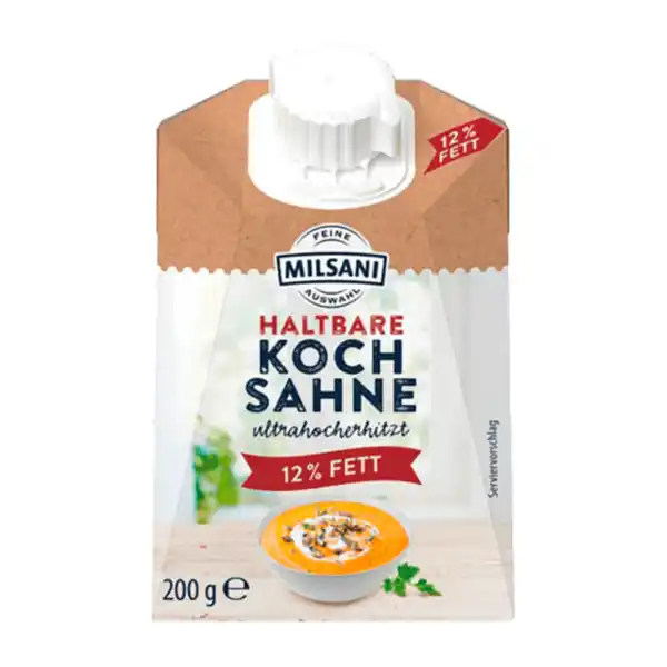 Bild 1 von MILSANI Haltbare Kochsahne 200g