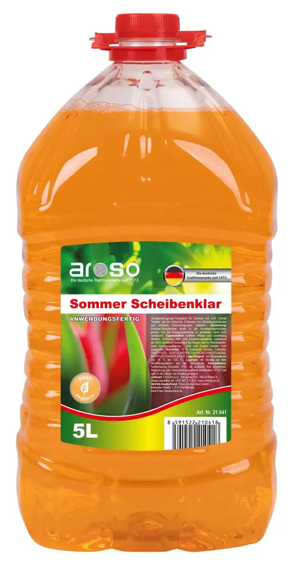 Bild 1 von aroso Scheibenreiniger Sommer Pfirsich 5L