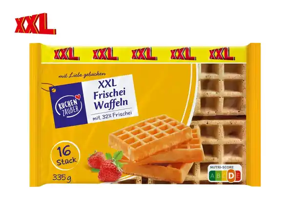 Bild 1 von Kuchenzauber Frischei Waffeln XXL,  335 g