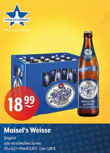 Maisel's Weisse Original oder verschiedene Sorten