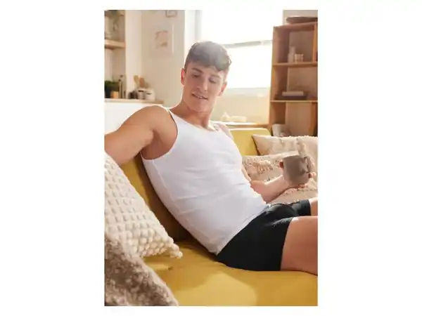 Bild 3 von LIVERGY® Herren Feinripp-Achselhemd, aus reiner Baumwolle