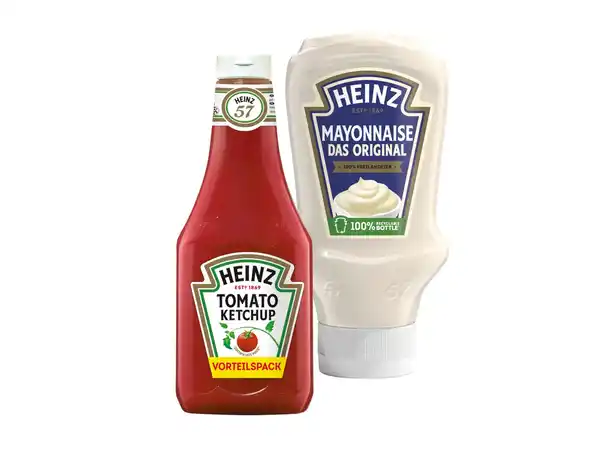 Bild 1 von Heinz Tomatenketchup/Mayonnaise Das Original