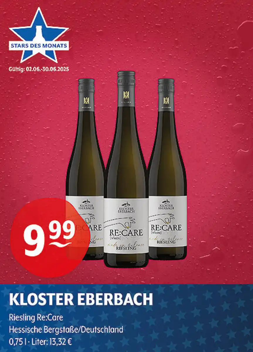 Bild 1 von KLOSTER EBERBACH Riesling Re:Care Hessische Bergstraße/Deutschland