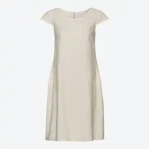 Damen-Kleid aus Leinen-Viskose-Mix