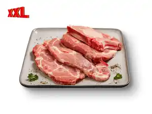 Metzgerfrisch Frische Schweine-Nackenkoteletts,  1 kg