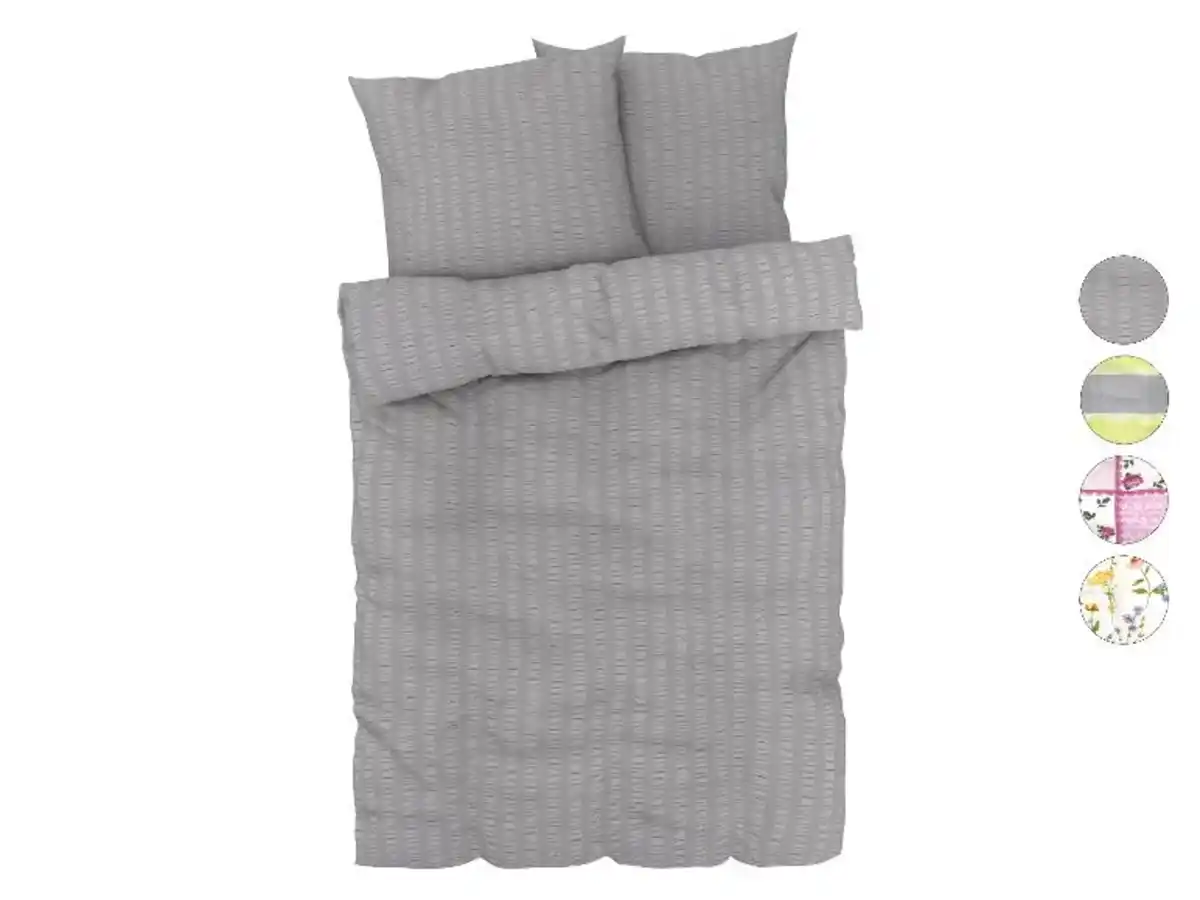 Bild 1 von LIVARNO home Seersucker-Bettwäsche, 200 x 220 cm