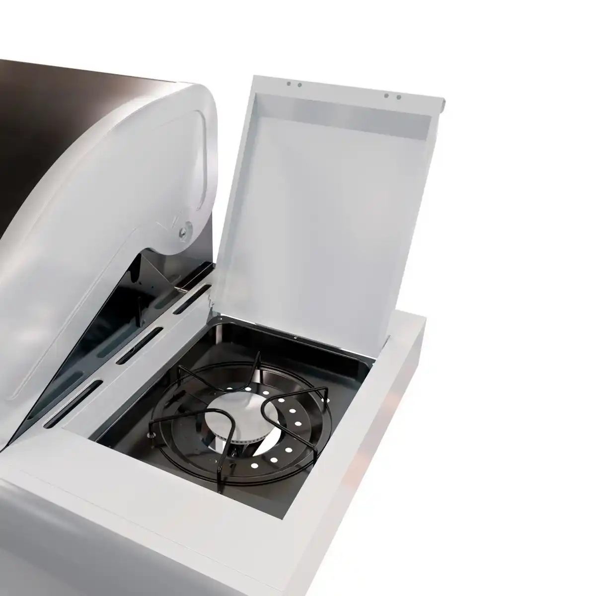 Bild 2 von Gasgrill »Siesta 412 Black Edition«, 5 Brenner, Grillfläche 70 x 43 cm