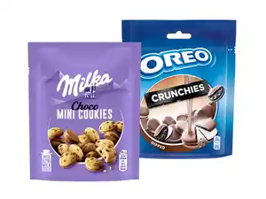 Milka/Oreo Choco Mini Cookies/Crunchies,  110 g