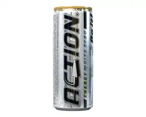 Energy Drink Action white zero