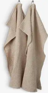 Geschirrtuch TISTEL 50x70 beige 2Stk/Pck