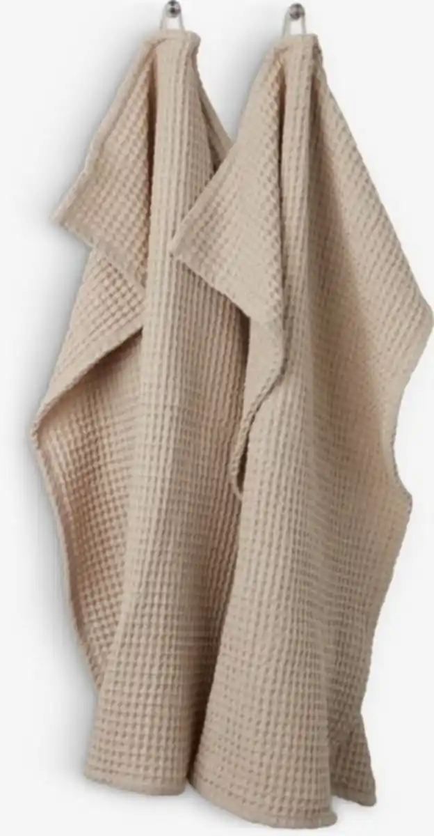 Bild 1 von Geschirrtuch TISTEL 50x70 beige 2Stk/Pck