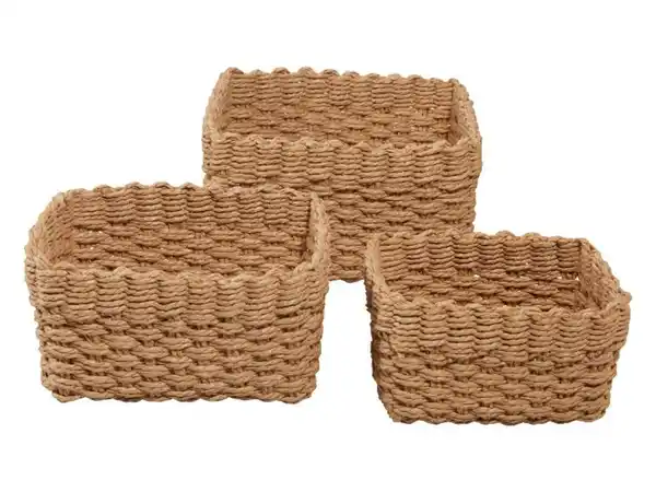 Bild 2 von LIVARNO home Aufbewahrungskörbe, 3er-Set