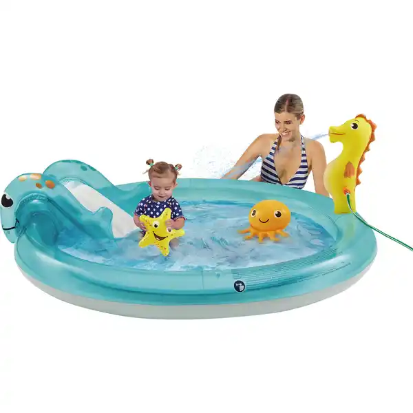 Bild 2 von Kinderpool, blau, ØxH: 150 x 18 cm