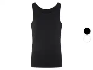 LIVERGY® Herren Feinripp-Achselhemd, aus reiner Baumwolle