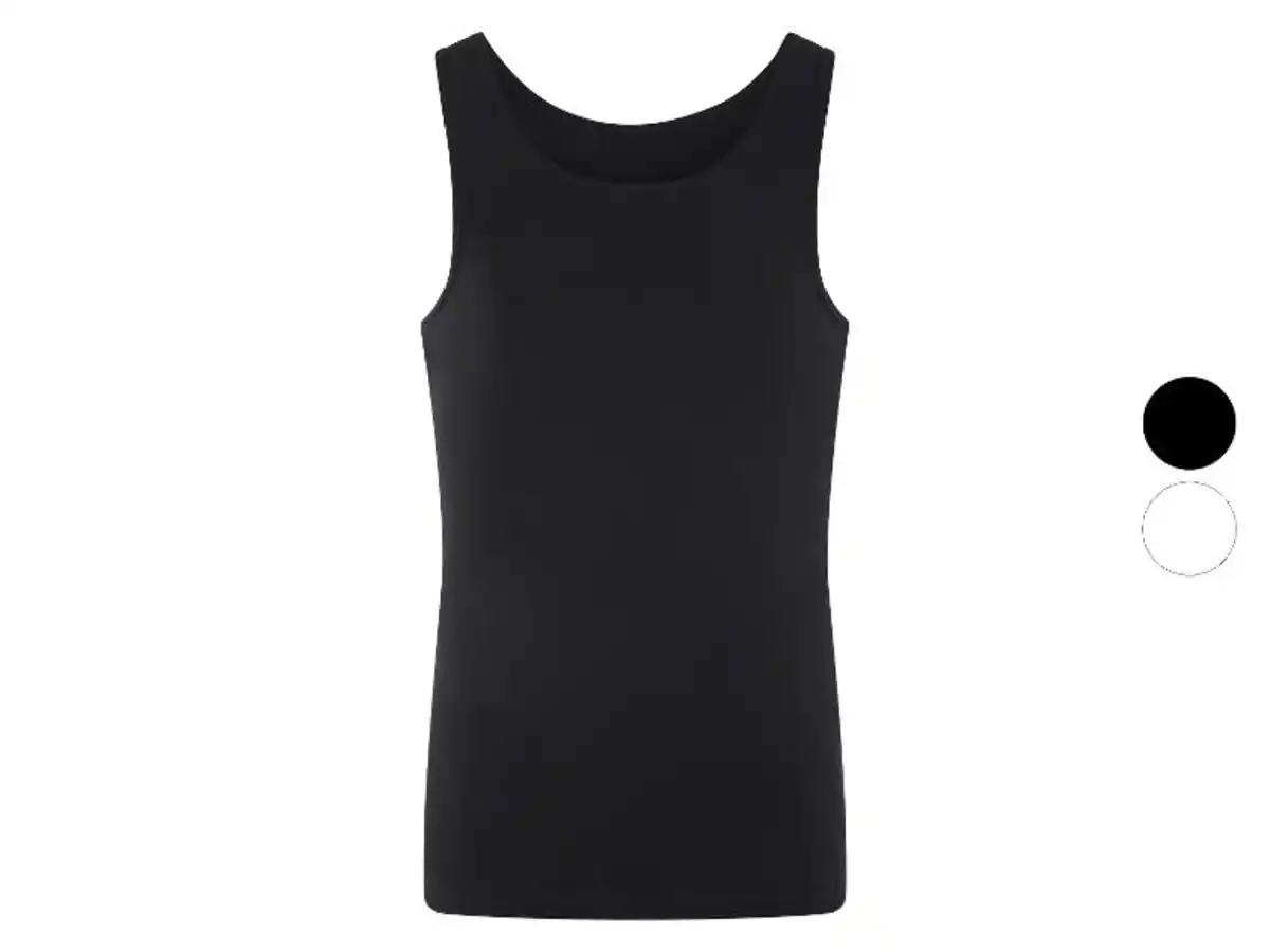 Bild 1 von LIVERGY® Herren Feinripp-Achselhemd, aus reiner Baumwolle