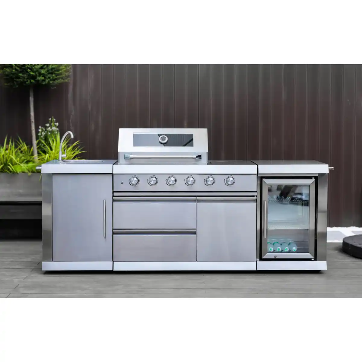 Bild 1 von Gasgrill »BlackTorch«, 4 Brenner, Grillfläche: 66 x 45,5 cm, Edelstahl
