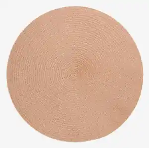 Tischset KUNGSMYNTA Ø38 rosa/gelb