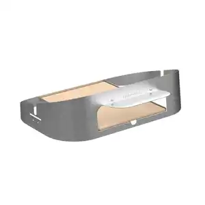 Pizzaofeneinsatz »Magnus«, LxBxH: 70 x 44,5 x 19,5 cm, silber, für Magnus