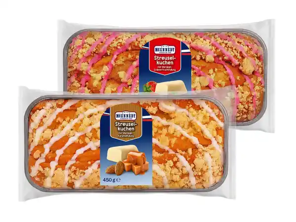 Bild 1 von McEnnedy Streuselkuchen,  450 g