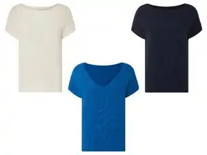 esmara® Damen Pullover, aus reiner Baumwolle