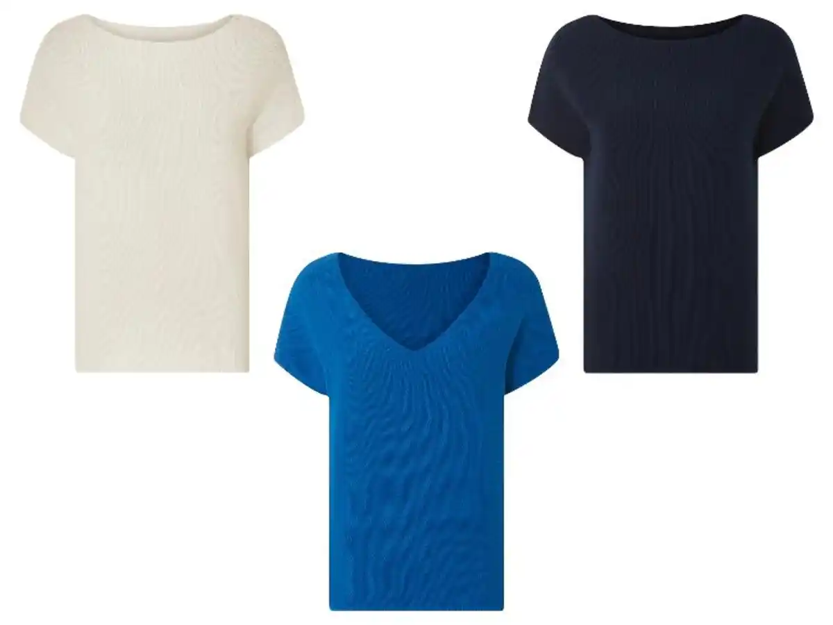 Bild 1 von esmara® Damen Pullover, aus reiner Baumwolle