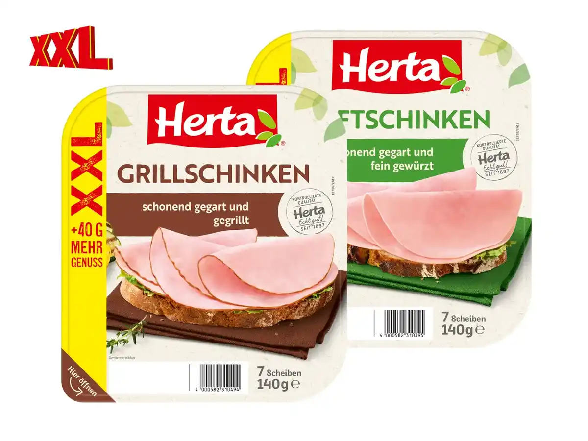 Bild 1 von Herta Schinken XXL,  140 g