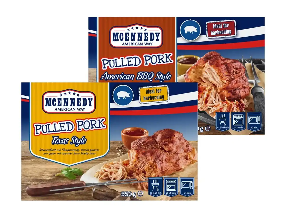 Bild 1 von McEnnedy Pulled Pork,  550 g