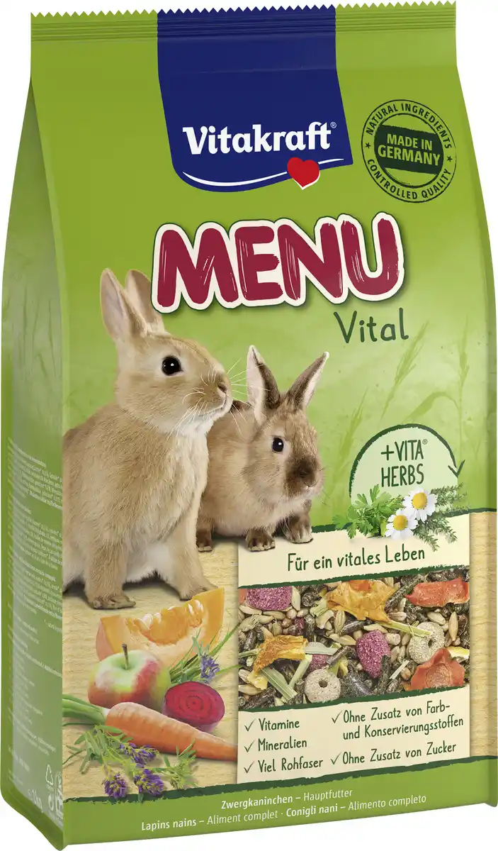 Bild 1 von Vitakraft Kaninchenfutter Menu Vital 1 kg